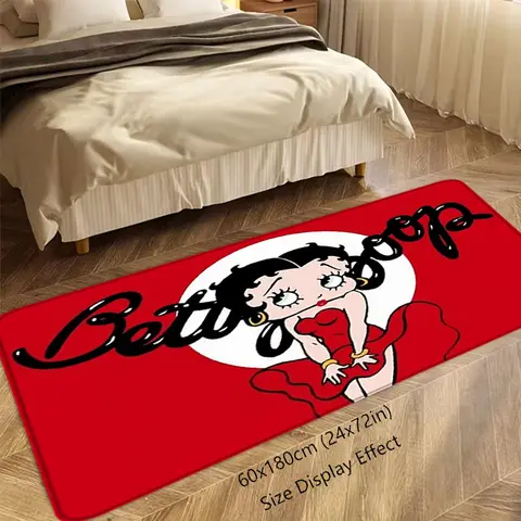 House Entrance Doormat Bettys Boops Hallway Carpet Living Room Rugs Foot Carpets Bathroom Rug Floor Mats Non-slip Home Decor