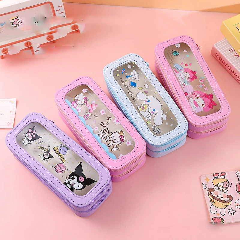 Sanrio cartoon peripheral stationery box, study tool storage box, the best gift for back to school season