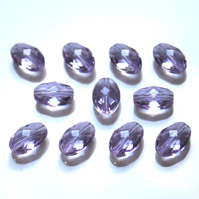 

200pcs 11x8mm AAA Crystal Beads Oval Faceted Mix Color Jewelry Findings Spacer Bead for Earrings Bracelet Necklace Accessories