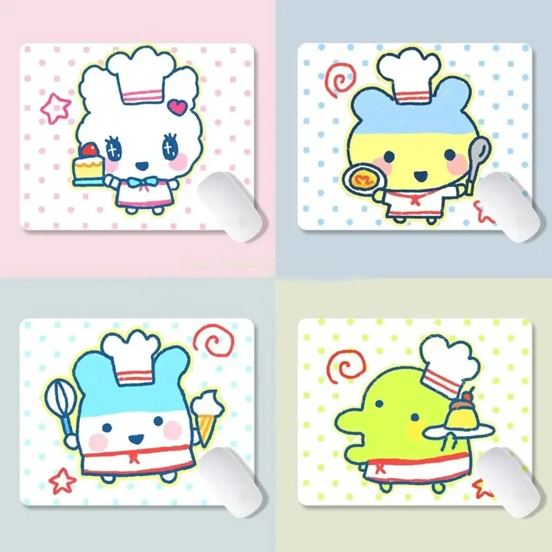 Japan Cartoon Kawaii süße Cartoon Student Glas Mauspad |   Design-Büro-Schreibtischunterlage für Keyboard Gaming, kreatives Dekor