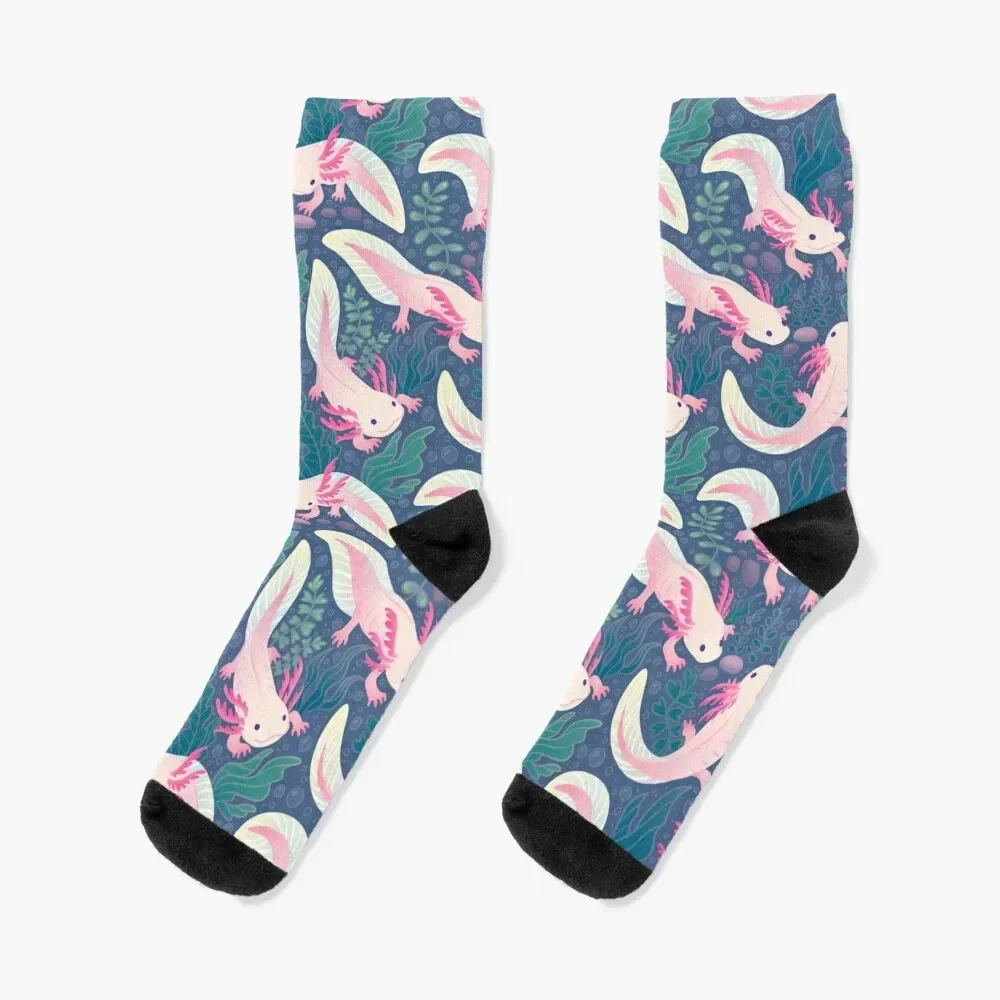 

Axolotls Socks anti-slip christmas gifts Women's Socks Men's