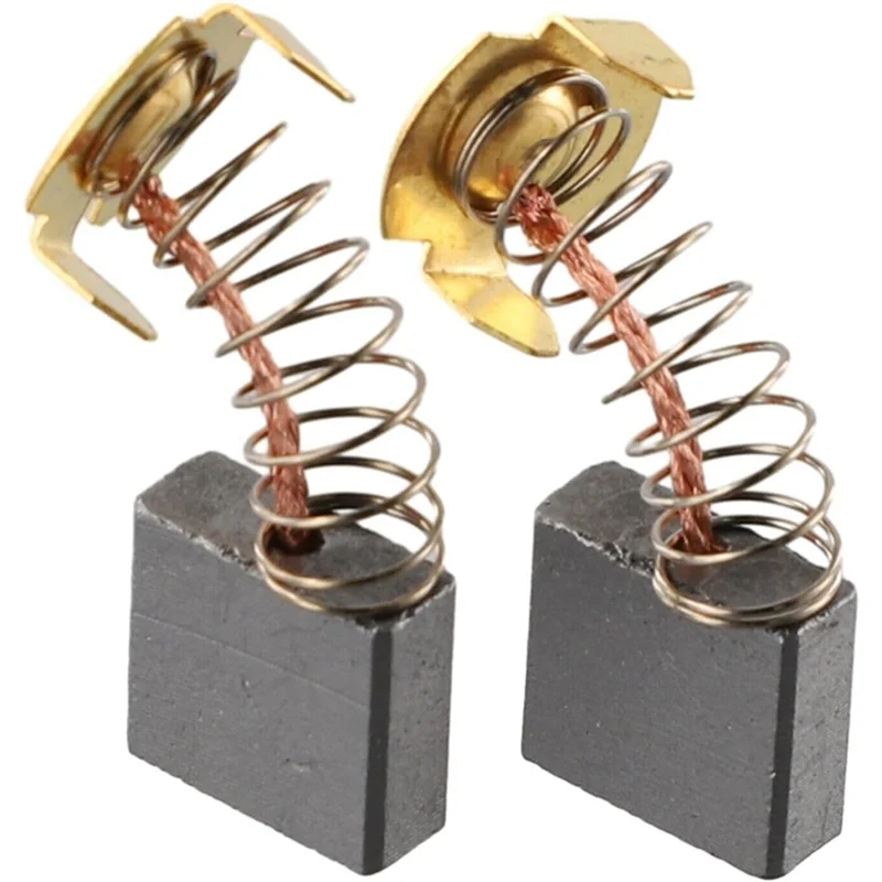 

10Pcs CB200 CB202 Carbon Brush Angle Grinder Replacement Set For CB204 CB203 191953-5 191957-7 Power Tool-AT30