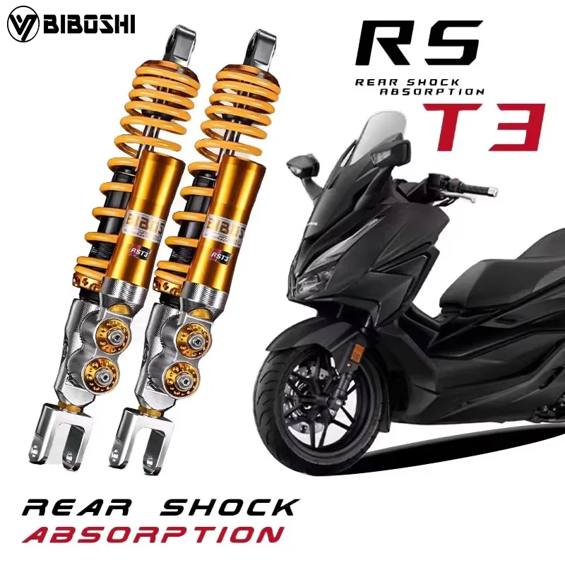 RST3 New Rear Shock Absorber For Honda Forza 350/NSS350 For BMW C400X/C400GT Motorcycles 380/410/430 MM Hole Spacing