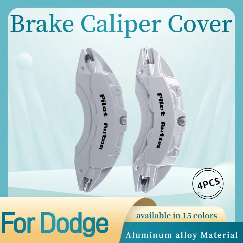 

For Dodge Brake Caliper Cover Aluminum Alloy Metal Fit Caliber Journey Ram 1500 Challenger Charger Nitro Durango