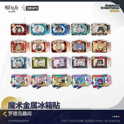 Sunsyea Arknights Official Merch Original Authentic Collection Zinc Alloy Refrigerator Magnet Amiya Kal'tsit Chongyue Exusiai