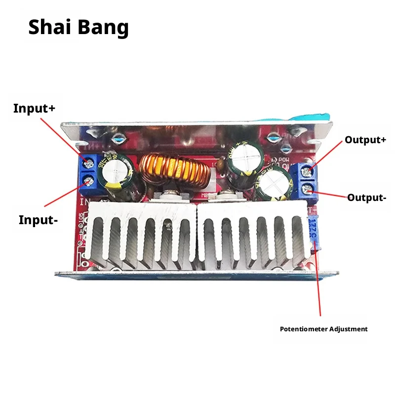 KY 160W 8A DC DC vehicle voltage regulator stepless adjustable step down module 5 to 40V to 1.25 to 36V