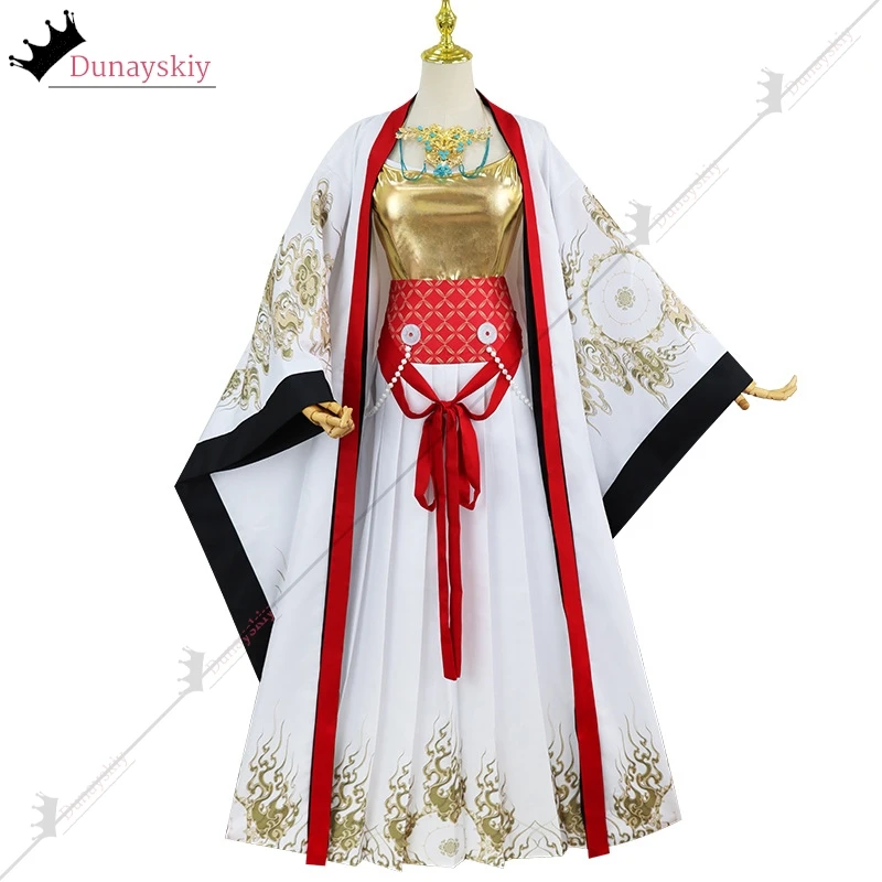 الأسود الأسطورة: Wukong الكبار زي الأميرة الحديد مروحة كوس الملابس 2024Hallowen المرأة تأثيري الكبار أنيمي الخيال شعر مستعار