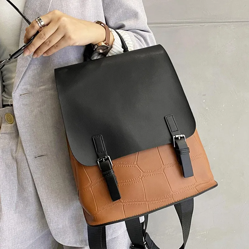 D10-1165, Women’s Luxury Lady School Travel Backpack Handbag（Shoulder Crossbody Tote shopping Waist Chest MakeUp Bag）