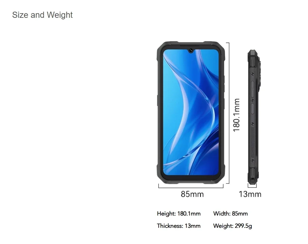 Cubot Kingkong Dura Rugged Android Smartphone 16 20Gb(8+12) & 32Gb(12+20) Ram, 128Gb/256Gb Rom, 6.88" 120Hz Display, Nfc, Face Id & Fingerprint Unlock