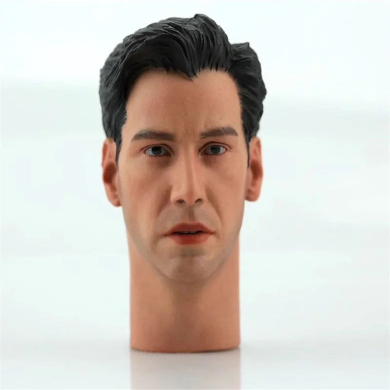 

1/6 Male Soldier Keanu Reeves Head Sculpture Model Accessories Toy Fit 12'' Action Figure Body In Stock