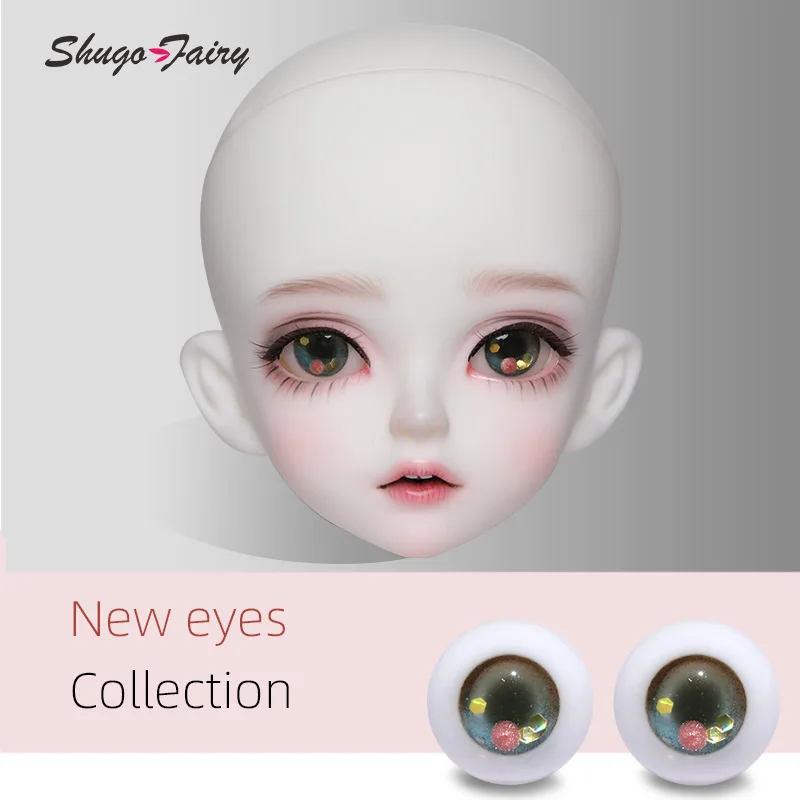 BJD Eyes Resin Eyeball ES221 ES227 8mm 12mm Handscraft Colourful Doll Accessories 1/3 1/4 1/6 for Handmade Colored Eyes - Image 4