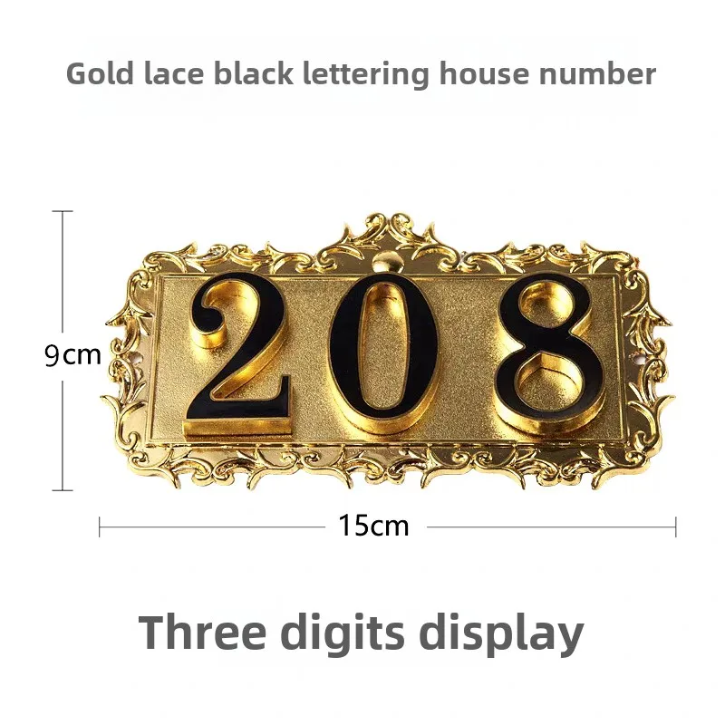 números de endereço do número da casa Número da villa Sinal do hotel