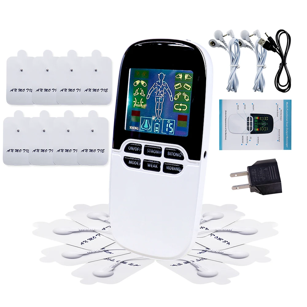 

Физиотерапия, стимулятор мышц десятки, импульсный меридиан, терапевтический инструмент, релаксационный низкочастотный электронный массажер для тела