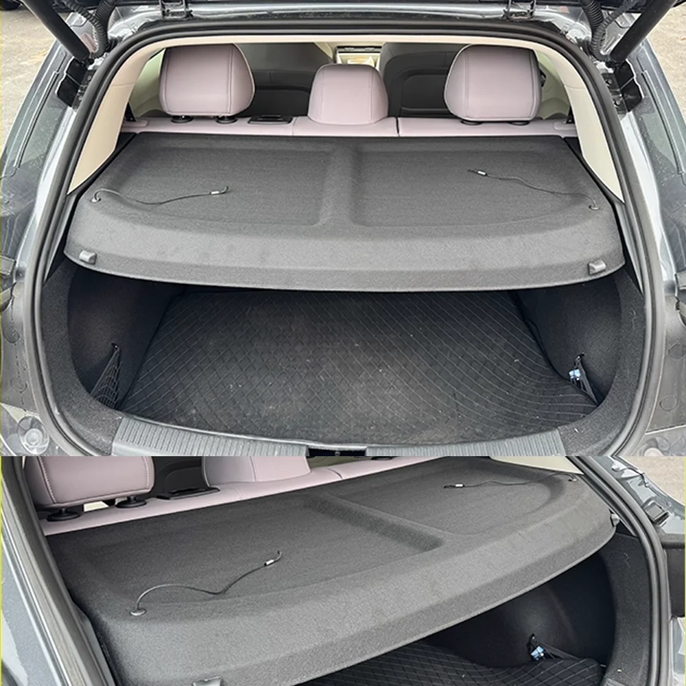 Car Trunk Cover forMG4 EV Urban  MG 4 2026 2027 Flocking Waterproof Curtain Shelf Storage Privacy Cargo Plate Part Accessories