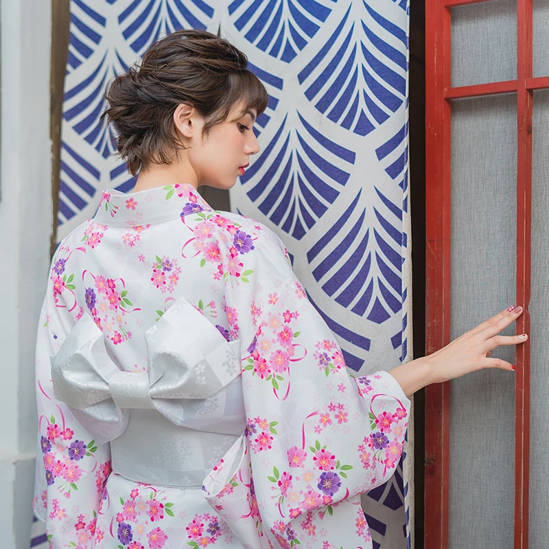 Japan Kimono Cumberbanden Vrouwen Jurk Accessoire Mooie Vlinder Yukata Broeksbanden Cosplay Wear Vintage Stijl