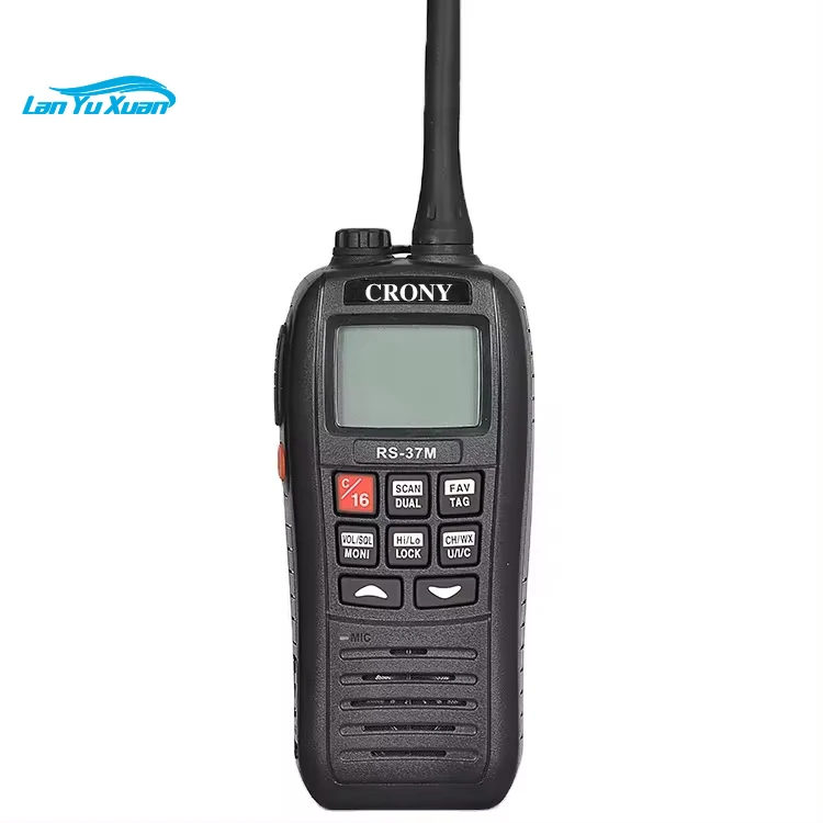 

Hot Sale Portable Waterproof Transceiver IPX7 Float VHF Handheld Marine Radio