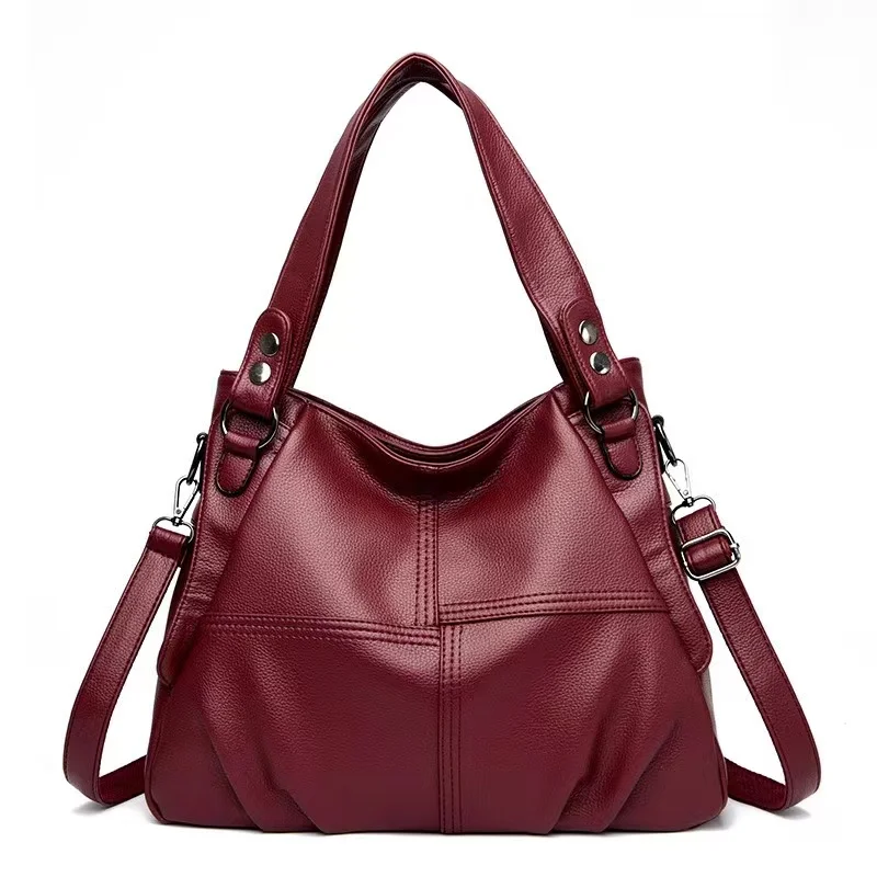 Casual Tote Bag Luxury Leather Handbags Women Bags Designer Shouler Handbags High Quality Ladies Crossbody Hand Bags J42