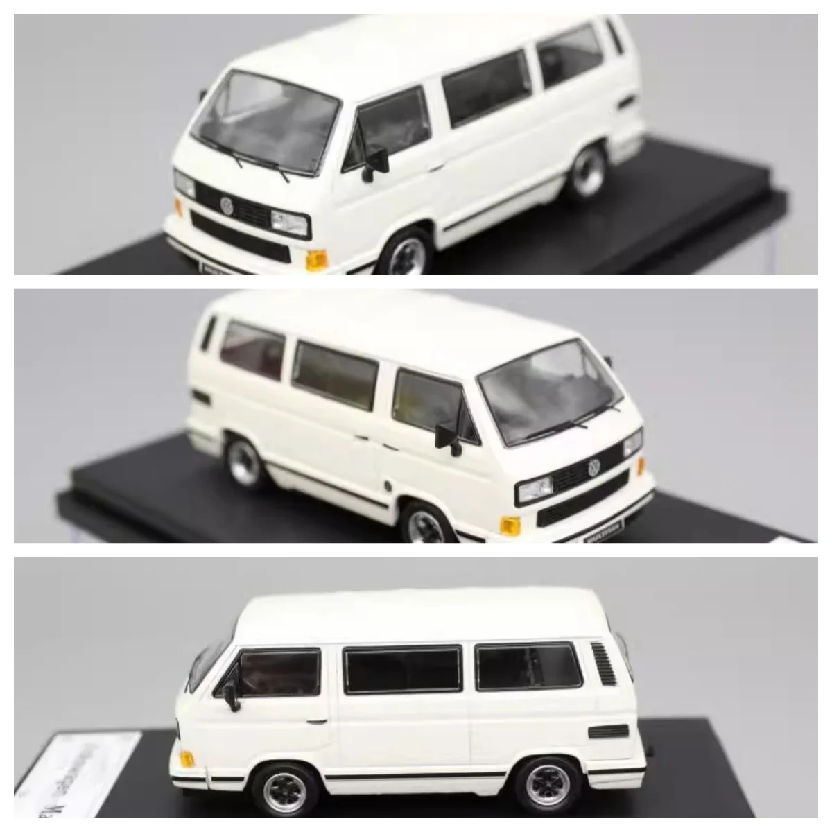 Master 1:64 T3 Van Multivan White 1985 B32 1985 Model Car