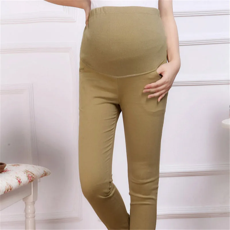 Maternity Pants for Pregnant Women Clothing Stretch Pencil Pants Nursing Leggings Pregnancy Spring Clothing 6 Colors