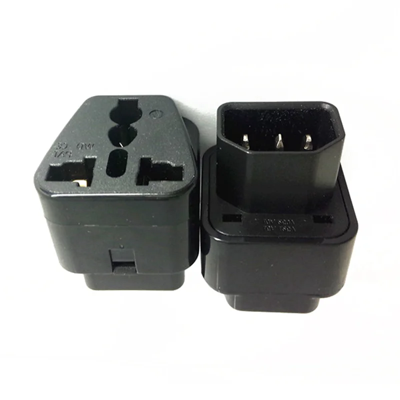 3X PDU Special Conversion Plug UPS C13 To Universal Socket Server IEC320-C14 Plug WD-320-Y05A