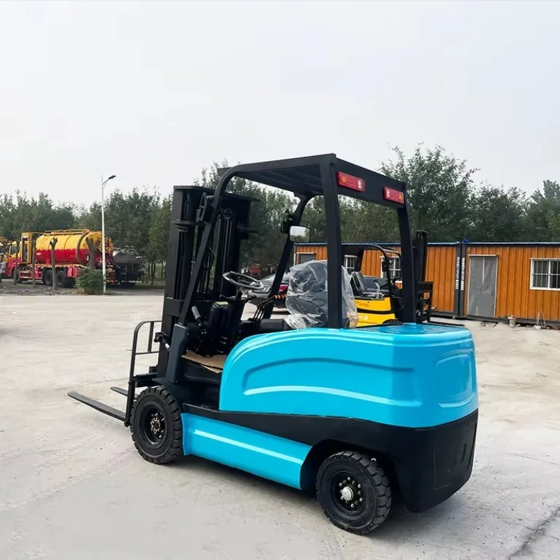 Customized Electric Forklift Duplex Mast Lithium-Ion Battery 1.5t-3t 3m-5m Lifting Height Mini Forklifts Electric for Warehouse