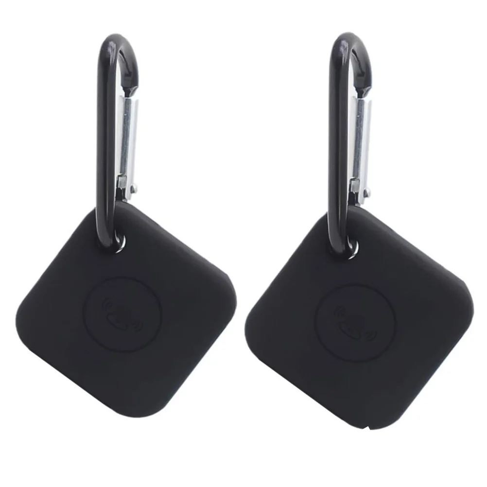 

2 Pcs Mini Items Case Wireless Cover Key Protective Smart Shell Black Accessory