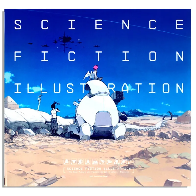 Near Future and Imagined Worlds Artwork Art Book Science Fiction Illustration Collection PIE Pixiv Mai Yoneyama Style