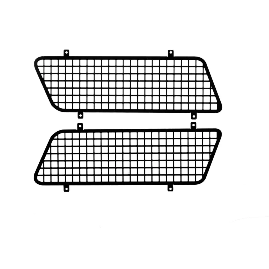 

3PCS Metal Window Mesh Protective Net with Logo for 1/10 RC Rock Car TRX4 Bronco #82046-4