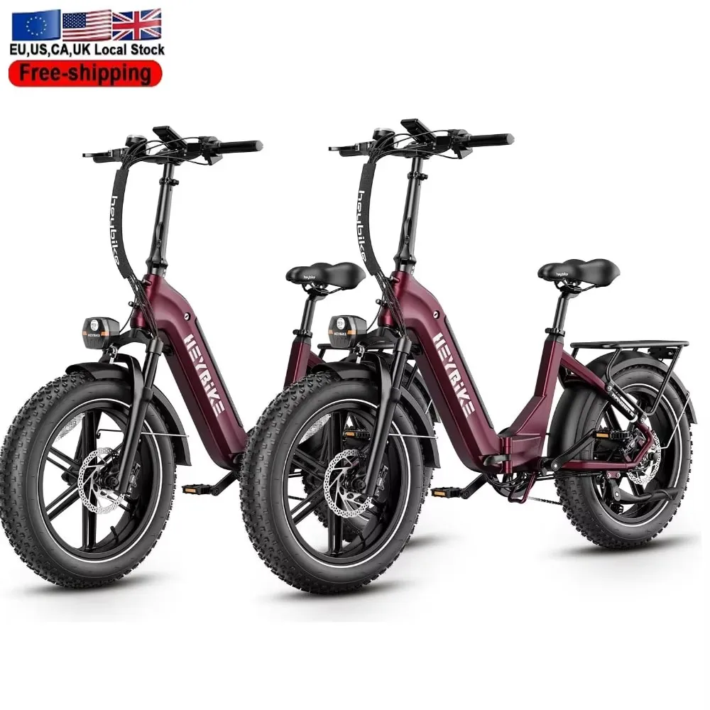 750W BaFang Motor 48V 20AH Step-Thru Electric Bike for Adults ,35-90miles Full Suspension Ebike 2024 New electric bikes