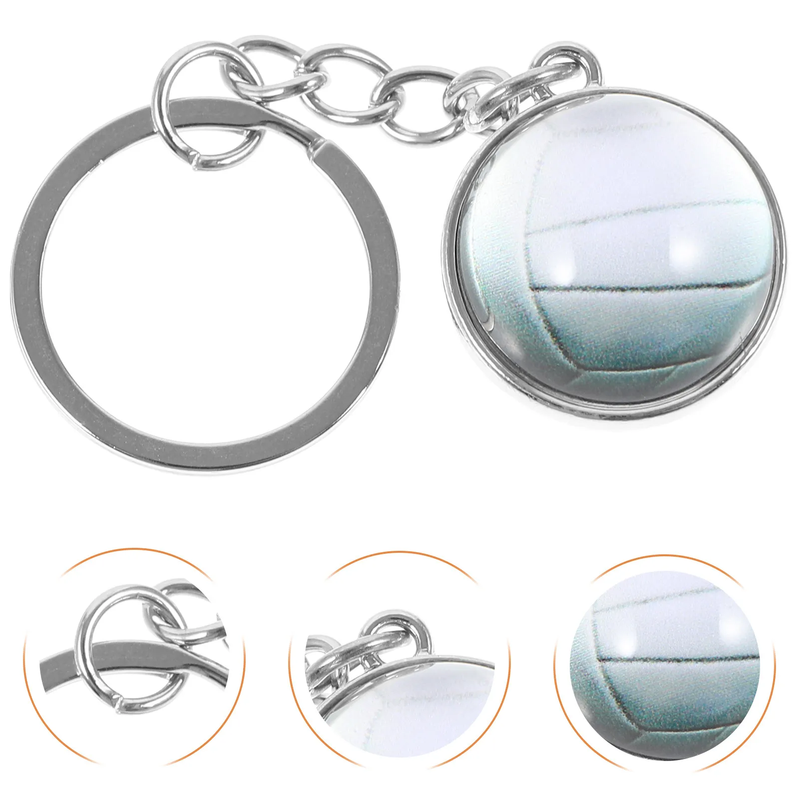 

Декоративный брелок-подвеска в виде спортивного мяча: прочный, легкий, для ключей, рюкзаков и сумок, многофункциональный, идеальный аксессуар