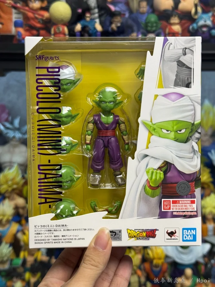 In Stock Genuine Shf Dragon Ball Piccolo (Mini) -Daima- Anime Action Figure Collectible Joints Movable Model Toy Ornaments Gift