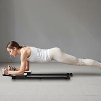 Full Body Exercise Machine Kit Folding Adjustable Home Gym Leg, Core & Abdominal Trainer with Resistance Band For Muscle Toning