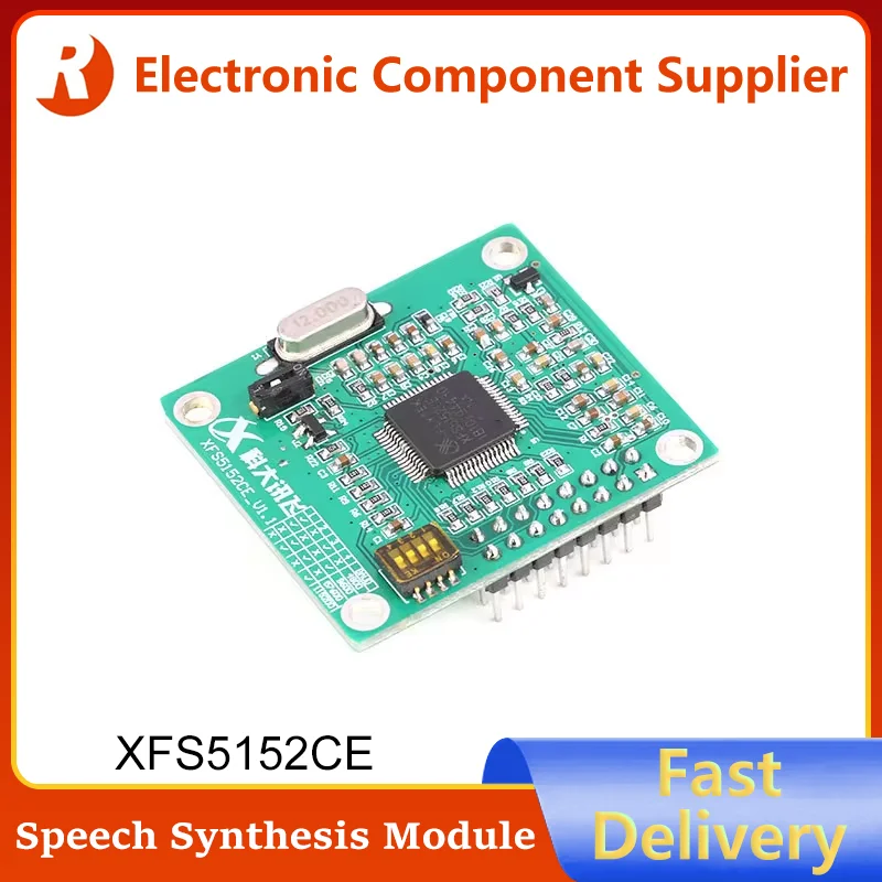 Brand New XFS5152CE Speech Synthesis Module Chinese English Speech TTS Voice Support Encode Decode Realized Fast Deliver