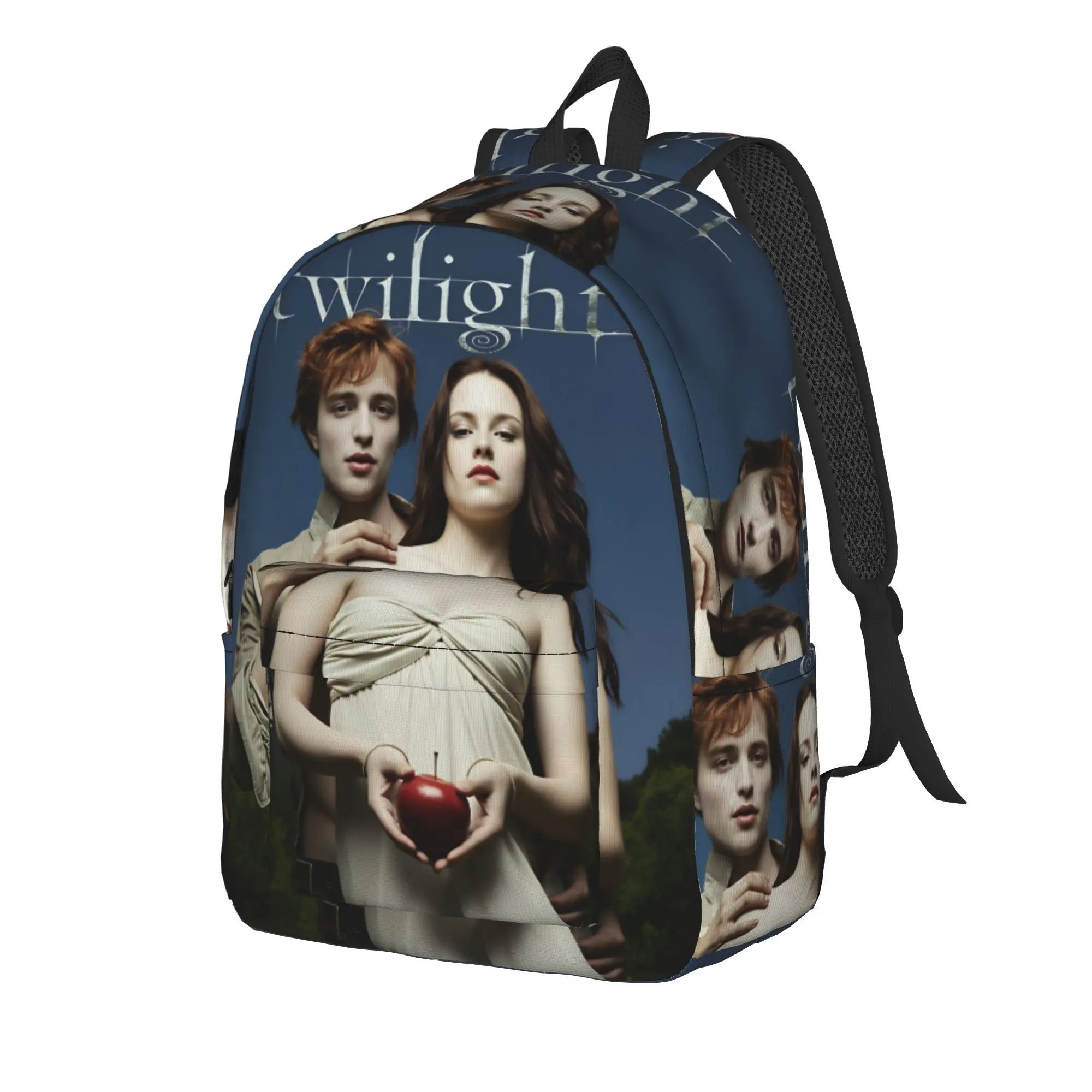 Decor Edward Backpack The Twilight Saga Boy Girl Polyester Trekking Backpacks Soft Stylish High School Bags Rucksack