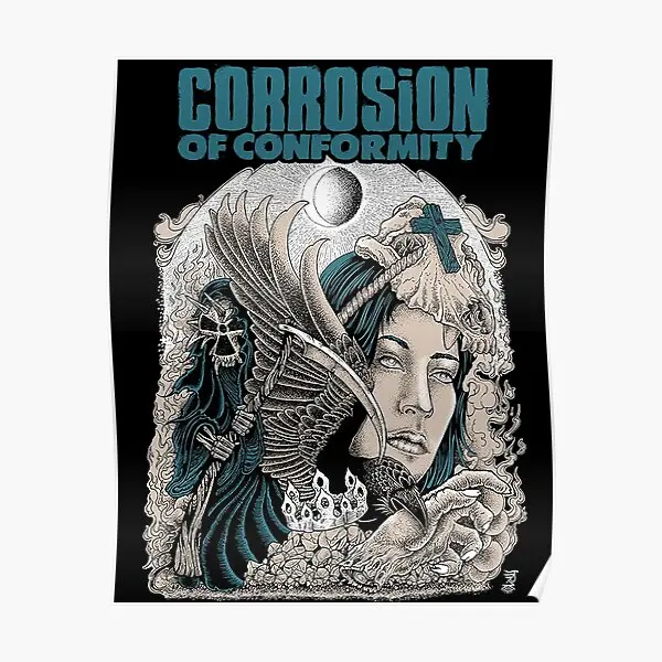 Corrosion Of Conformity  Poster Modern Decor Art Decoration Room Home Vintage Mural Wall Print Painting Picture Funny No Frame