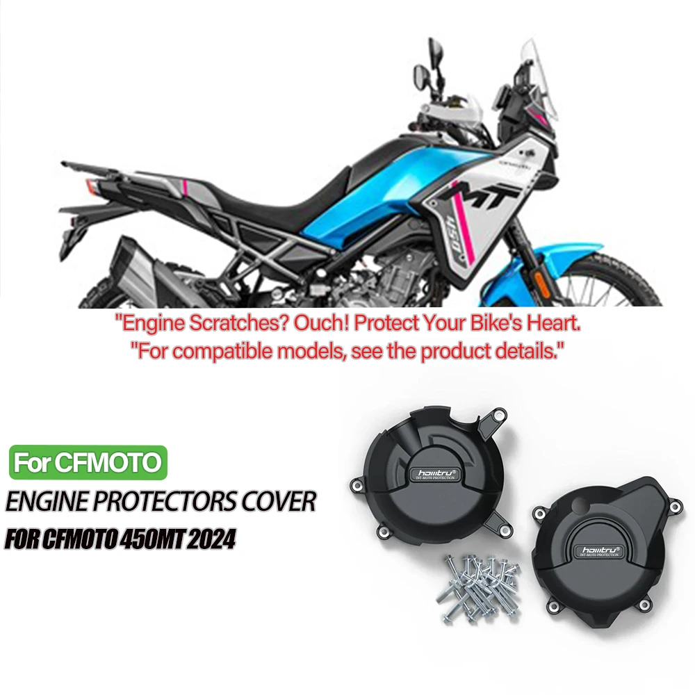 

Engine Protection Cover Kit for CF MOTO 450MT 2024 New Model Motorcycle Accessories | Engine Crash Guard Protection