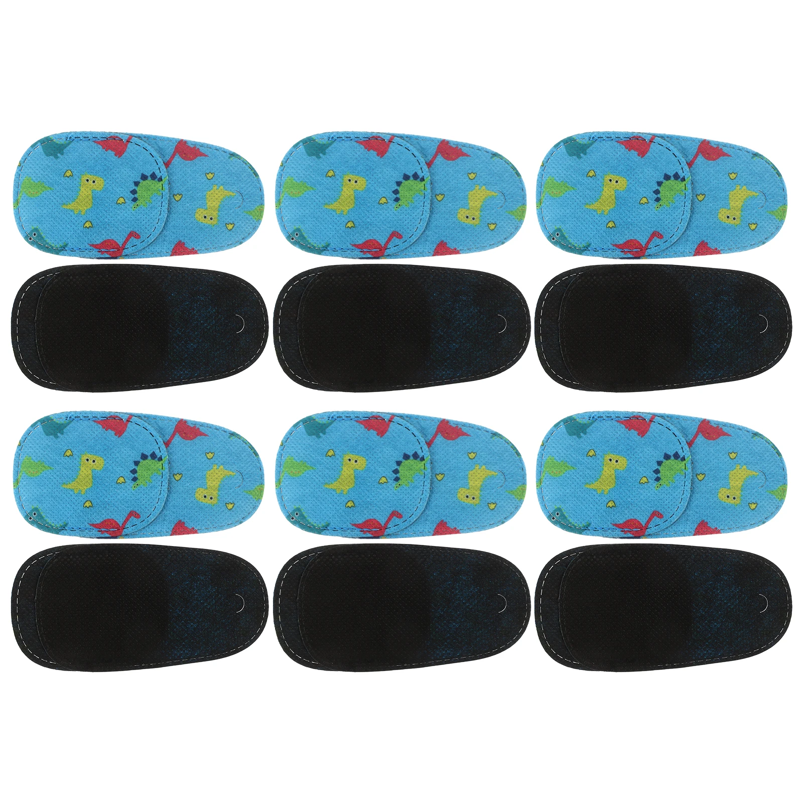 

12Pcs Cartoon Lazy Eye Patches Non Woven Comfortable Soft Breathable Eye Covers for Children Amblyopia Cover for Glasses