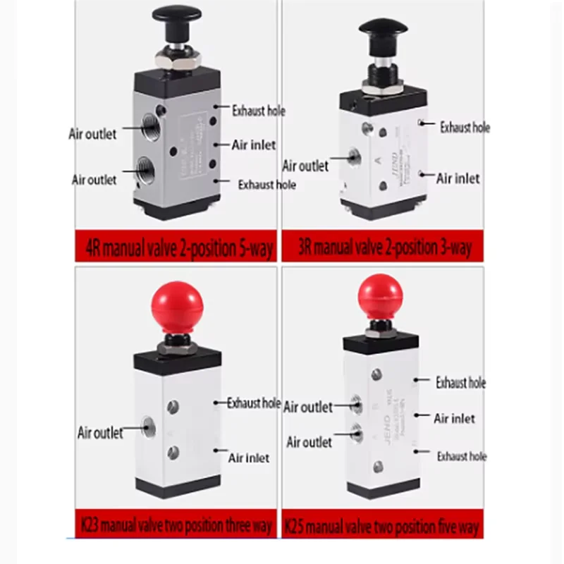 Pneumatic switch manual valve 4H210-08, two position five way hand lever valve 4R210-08, cylinder switch 4H310-10