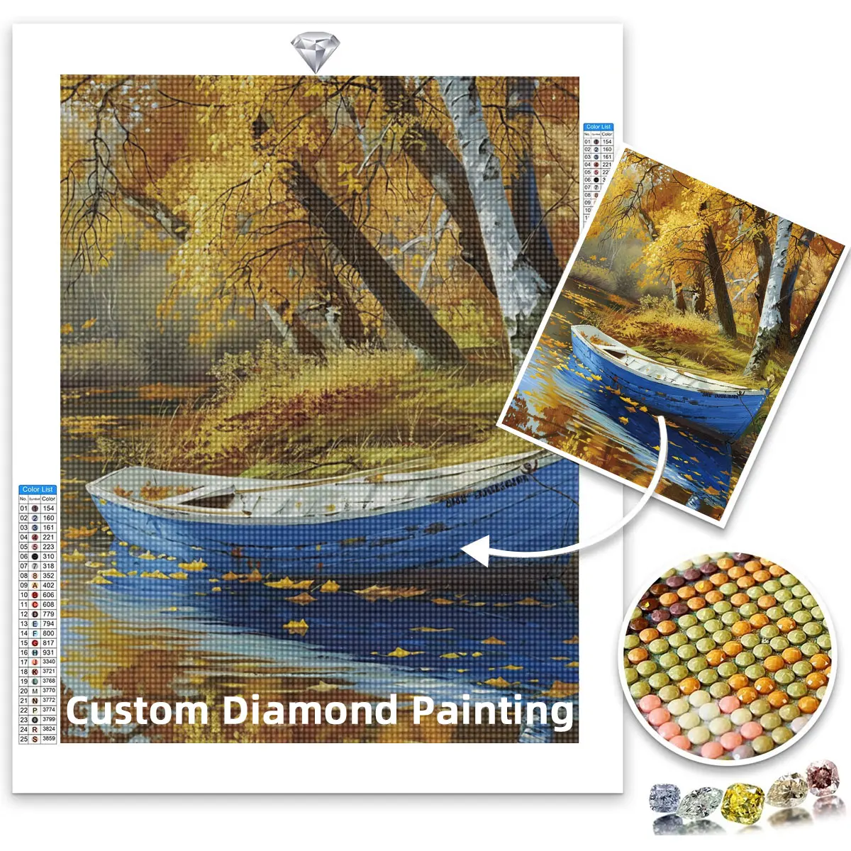 Adult Custom Diamond Painting Kits - Personalized Artwork Customized Diamond Painting Private Commission Your Own Picture