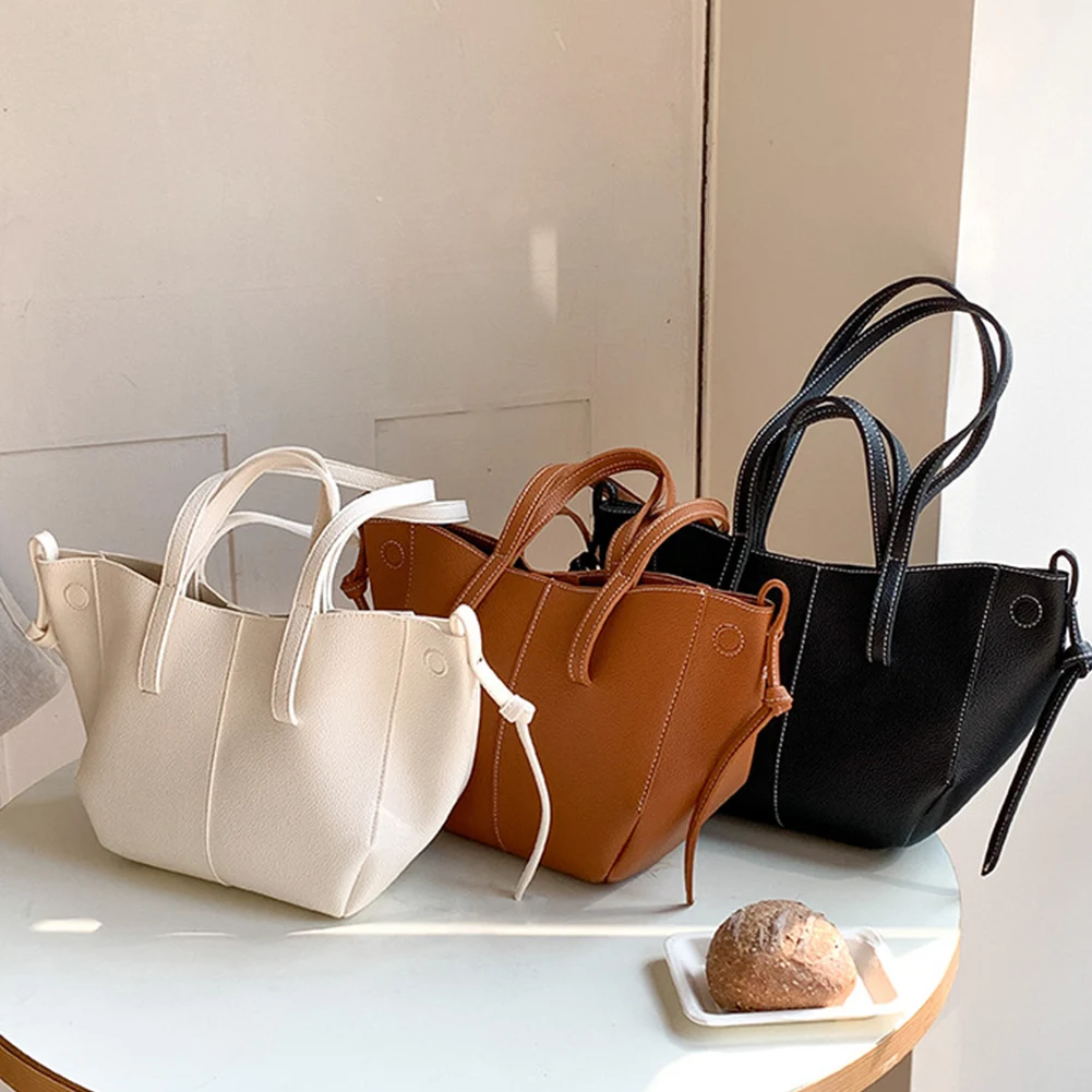 

Women Soft Underarm Bag Stylish Shoulder Bag Fashion Tote Bag Chic Armpit Bag Simple Shopping Bag Elegant Handbag Commuting Bag