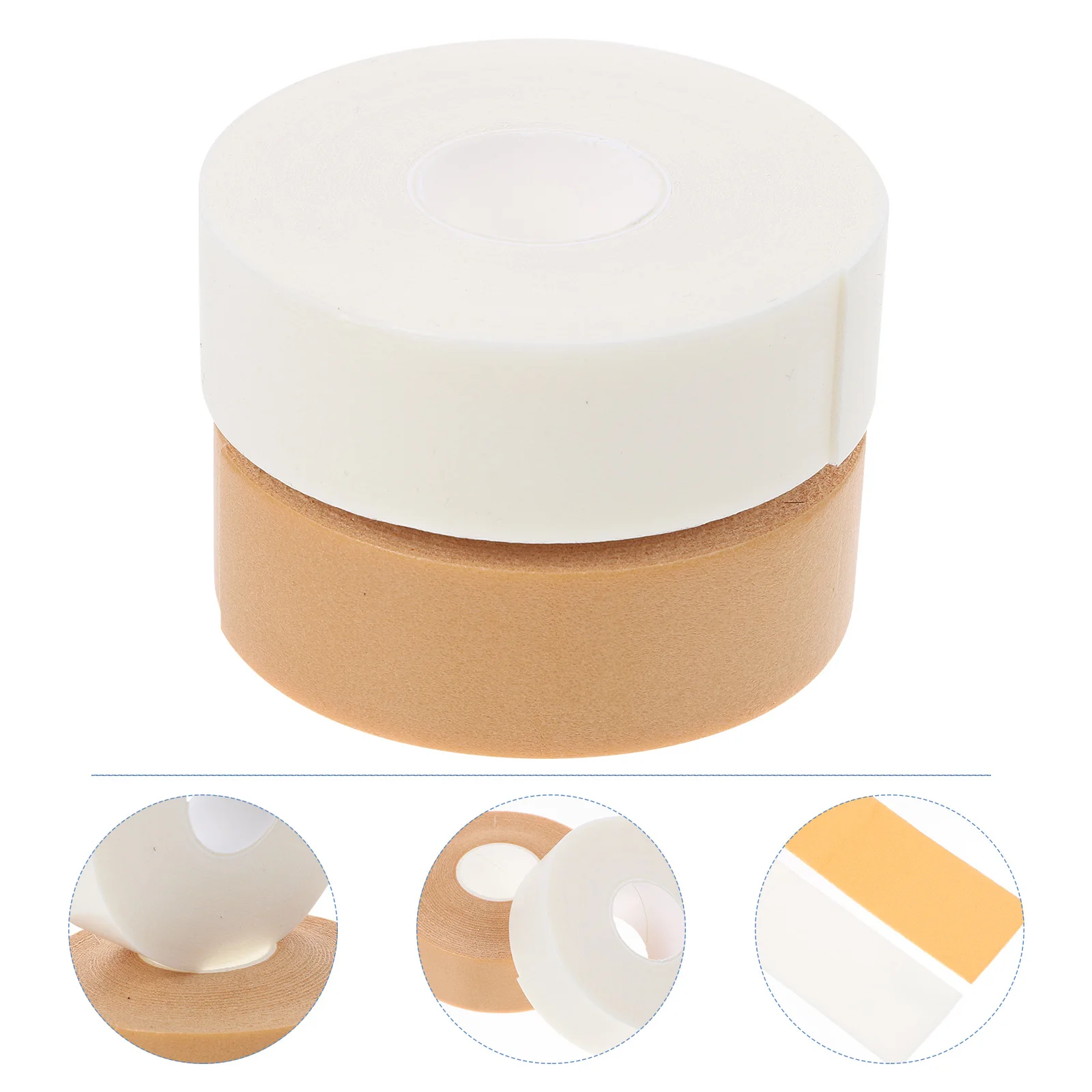 

4 Rolls Isolation Tapes for Eyelash Extensions Safe Premium Material Professional Salon Home Use Long Time Stickers