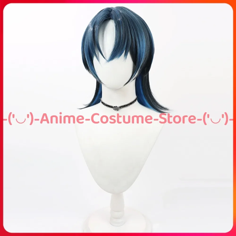 Hololive VTuber Hokusei Ao Cosplay Wig Anime Game Character Halloween Carnival Party Costume Wigs Heat Resistant Synthetic Hair