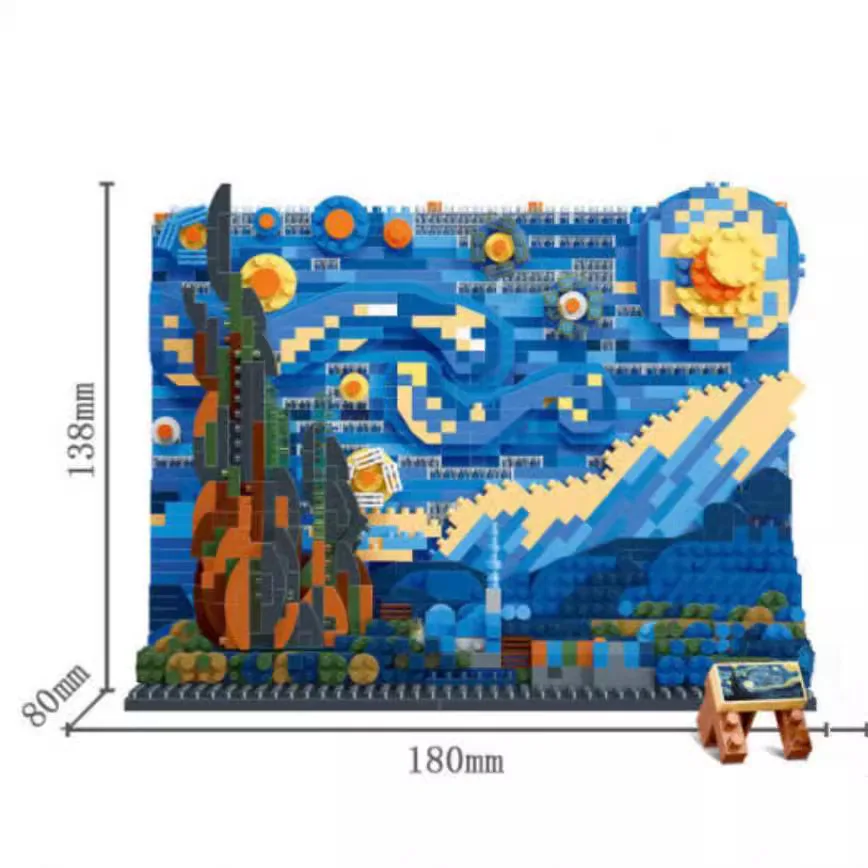 

Конструктор «Звездная ночь» по мотивам всемирно известной картины