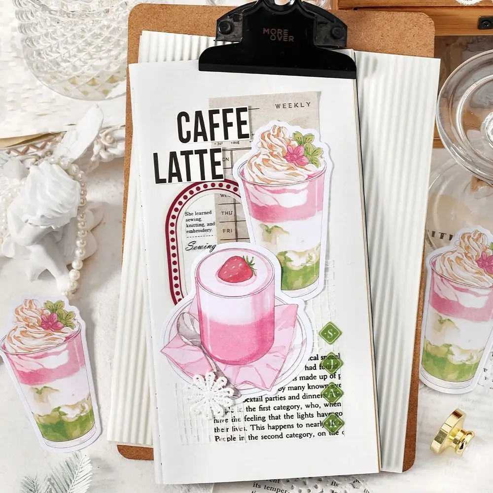 30Sheets Cute Desserts Sticky Notes Stationery 30Sheets Notebook Cartoon Notepad