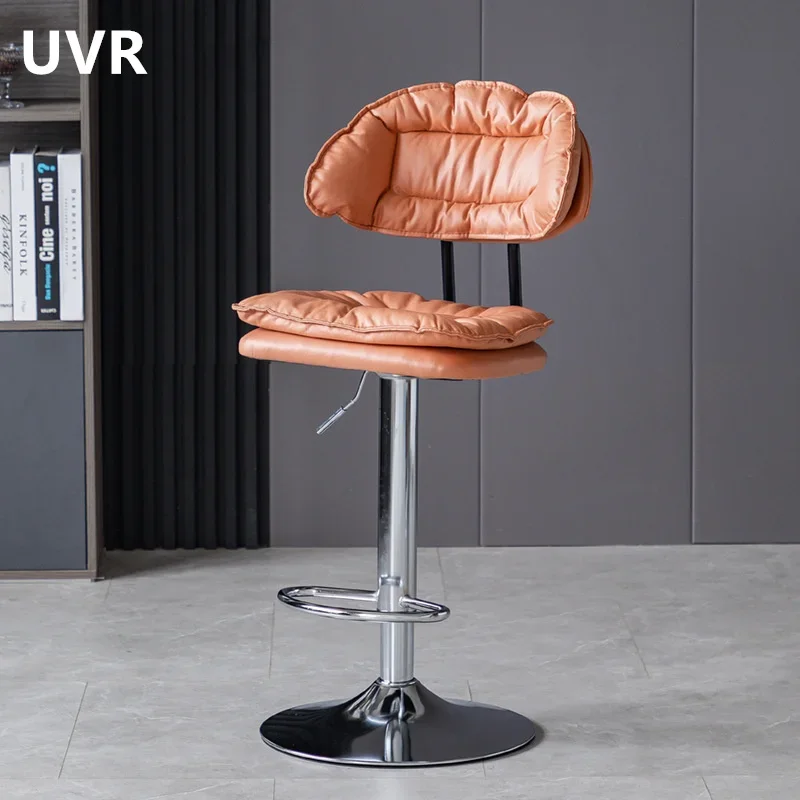 UVR Backrest Barstools Bar Stools Cashier Bar Stools Lift Adjustable Household Kitchen Chairs Makeup Stools Salon Bar Stools