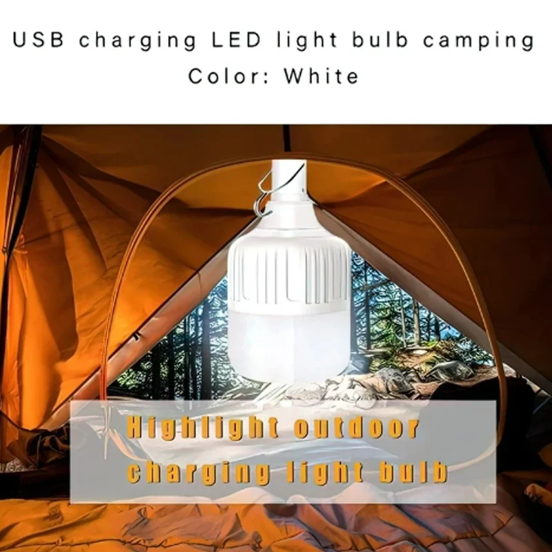 Imagem -05 - Portátil Recarregável Led Lâmpada de Emergência Camping Lâmpada Lanterna Tendas de Iluminação Equipamento Lanterna 20 w 30 w 40 w 50 w 80w