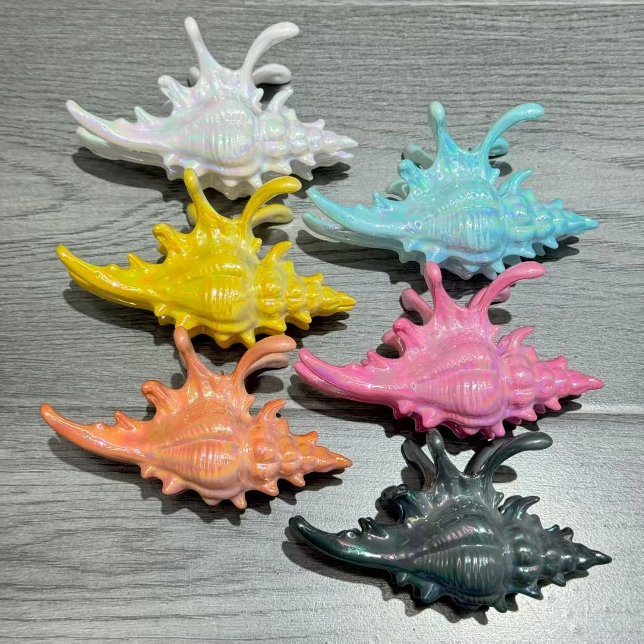 

DuoShang NEW 12.5CM Large Conch Hair Claw Ocean Series Claw Clips INS Summer Trendy Hair Clips for Women Girls Hair Accessories
