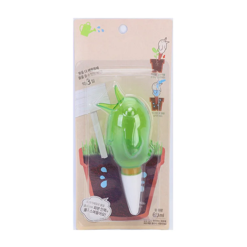 Automatic flower watering device lazy person watering bird dripper water seeping device timing flower drip irrigation equipment