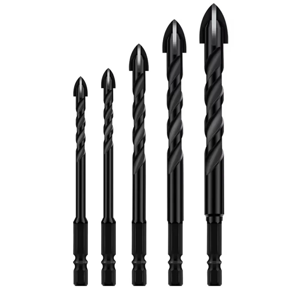

3-12mm Cross Hex Tile Drill Bit Set Professional Precision Ground Concrete Drill Bit Multifunction Hole Opener