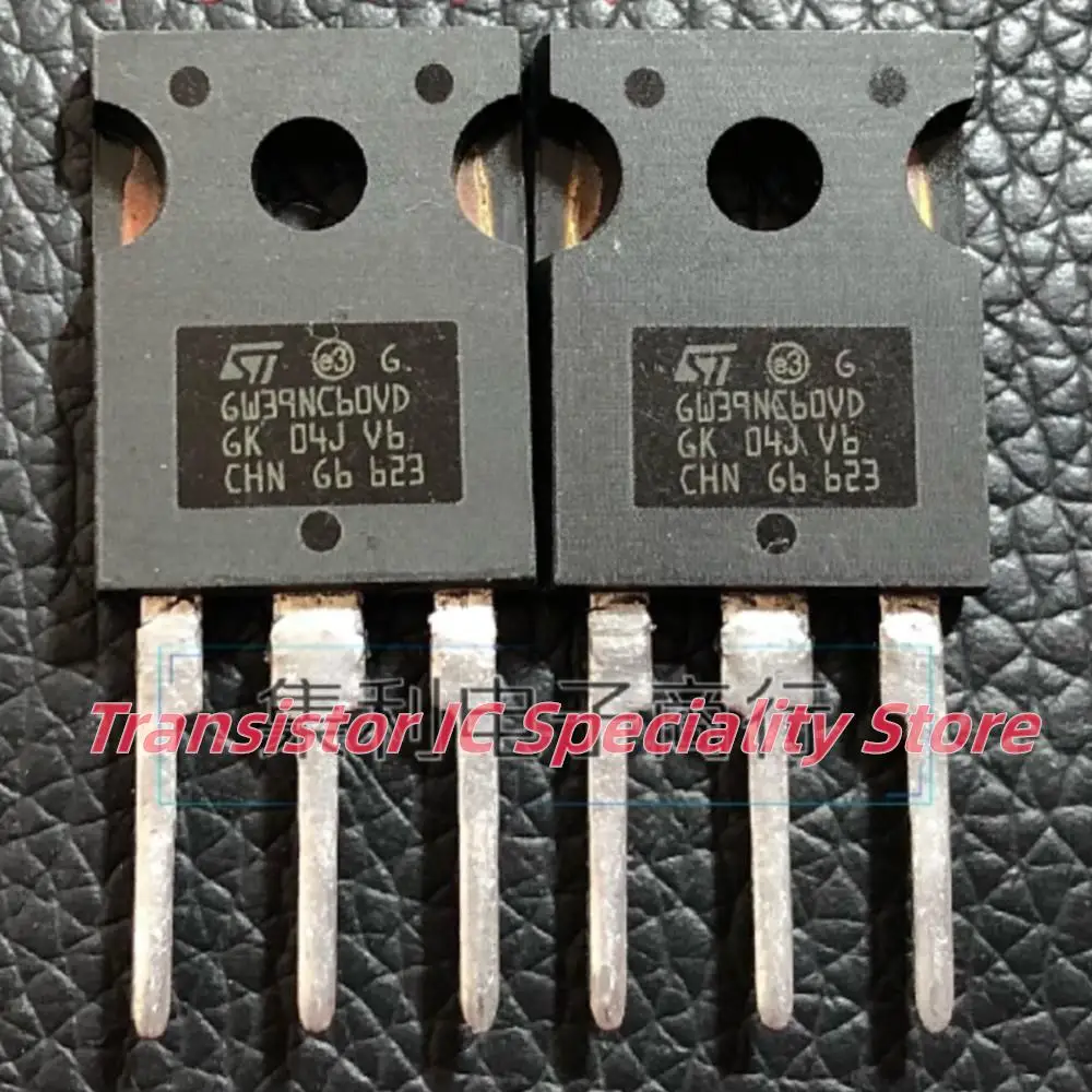 5PCS-10PCS  STGW39NC60VD GW39NC60VD IGBT TO-247 600V 40A Imported  Original  Best Quality